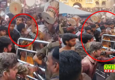 सिपाही ने विश्वनाथ मंदिर में बटुक को पीटा, बाल खींचे, थप्पड़ जड़े