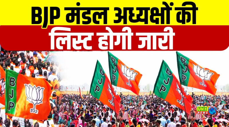 यूपी भाजपा के 200 मंडल अध्यक्षों का ऐलान