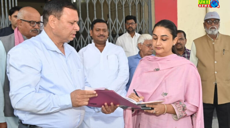 ईवीएम वेयर हाउस का जिला निर्वाचन अधिकारी ने किया बाह्य निरीक्षण