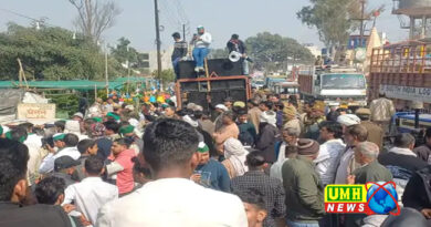 खुर्जा : बिना अनुमति जुलूस निकालने पर ग्राम प्रधान अनिल उर्फ बब्बन पर FIR