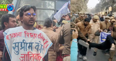 लखनऊ पुलिस से भिड़े शिक्षक अभ्यर्थी, धक्का-मुक्की