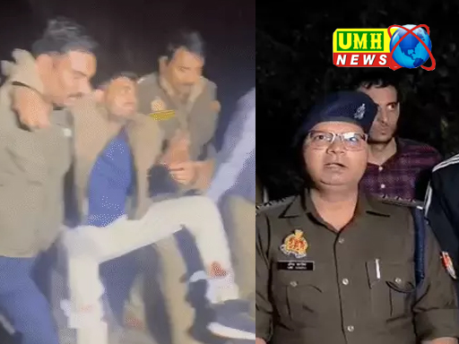 Ghaziabad Police shot Abbas, a resident of notorious Bulandshahr of Dujana gang.