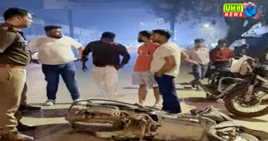 गोरखपुर : फार्च्यूनर ने मारी टक्कर, MBBS छात्र की लाश 30 मिनट रेलिंग से लटकी रही