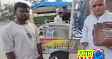 Khurja: A young man selling Kanji returned a bag full of lakhs of rupees in cash and jewellery.