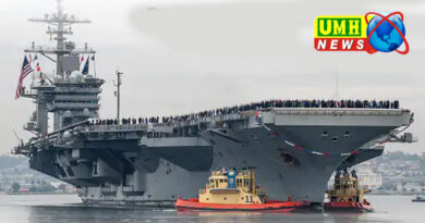 ईरान बोला- अमेरिकी जंगी जहाज अब्राहम लिंकन पर मिसाइल दागी:इलाका छोड़कर भागा