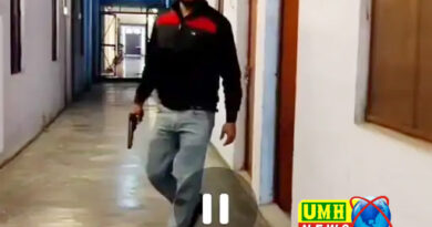 खुर्जा में युवक ने असलहा लहराया, बनाई रील