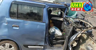 डीसीएम-कार की टक्कर, कुशीनगर के 2 पत्रकारों  का निधन