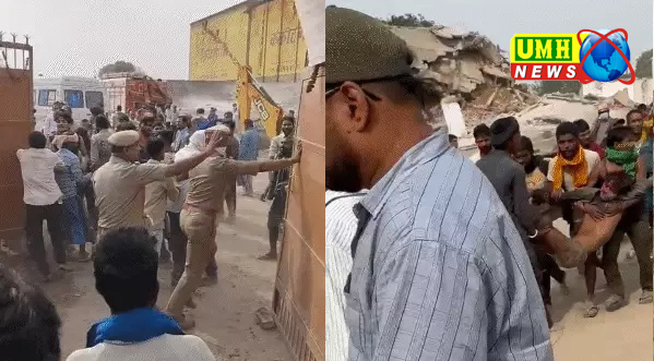 प्रयागराज : कोल्ड स्टोरेज ढहा, 4 की निधन, 20 लोगों के दबने की आशंका