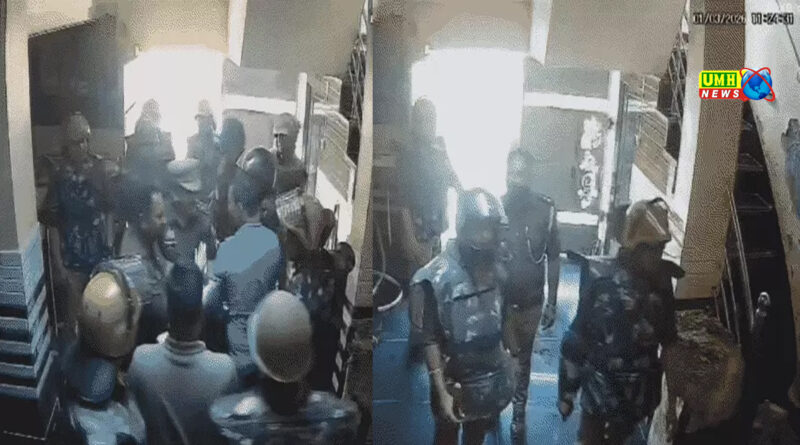 दरोगा ने 14 सेकेंड में फौजी को मारे 6 मुक्के, आर्मी का नाम सुनते ही गालियां दीं