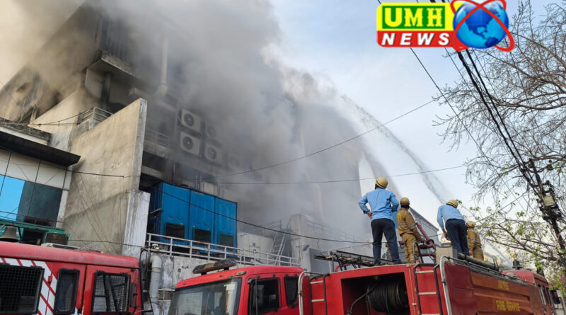 नोएडा : बिजली मीटर बनाने वाली फैक्ट्री में भीषण आग, दो दर्जन से ज्यादा झुलसे