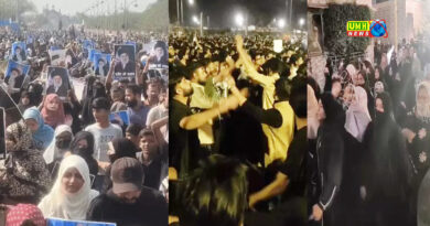 यूपी में शियाओं का प्रदर्शन, खुद को जंजीरों से मारा, एसटी हसन बोले- होश न खोएं