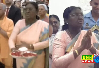 राष्ट्रपति ने अयोध्या में रामलला के दर्शन किए