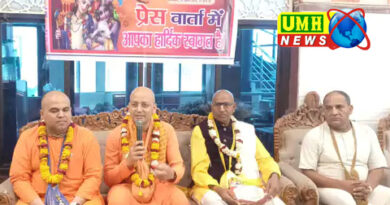 खुर्जा : प्रथम बार श्री कृष्ण-बलराम रथ यात्रा निकाली जायेगी