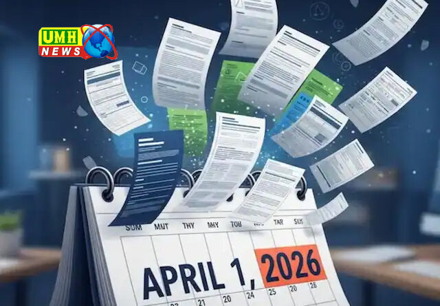 April 1 Rules Change Live: Many rules changed from today, from ITR to TDS, from PAN to FASTag.