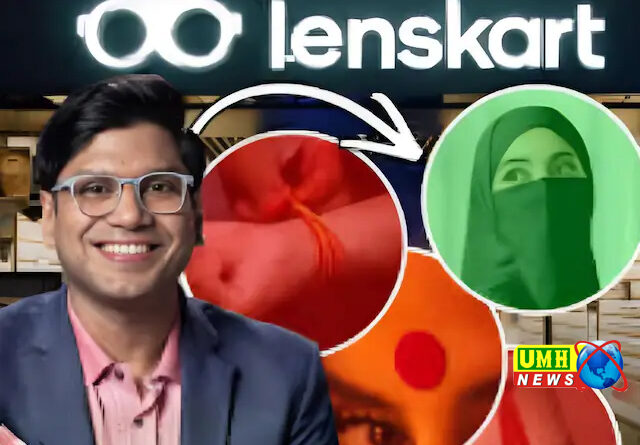 नहीं थम रहा लेंसकार्ट विवाद, अब नोएडा में कर्मचारियों को तिलक-कलावा पहनाने पहुंचे हिंदूवादी, बोले- ये भारत है