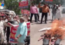 Smart meter traders take out funeral procession in Meerut