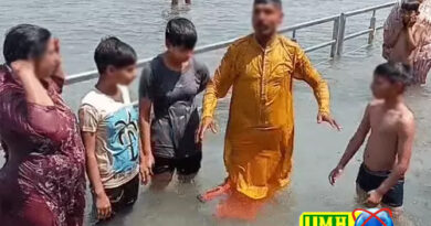 UP के मुस्लिम परिवार ने उत्तराखंड में गंगा में डुबकी लगाई-जनेऊ पहना, अपनाया हिंदू धर्म