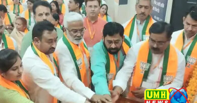 खुर्जा में पहुंचे जल शक्ति मंत्री स्वतंत्र देव सिंह