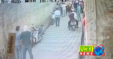 बुलंदशहर में हेडमास्टर के पति ने शिक्षक को पीटा