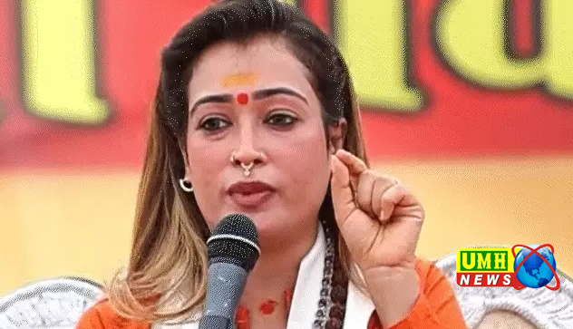 मॉडल से साध्वी बनी हर्षानंद बोलीं- संत प्रवचन से रोक रहे, कहा- लेकिन मैं रुकने वाली नहीं