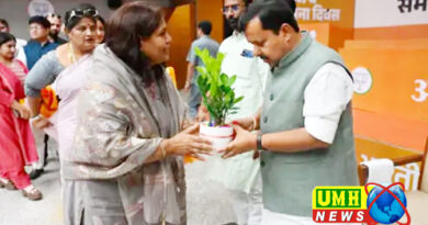 बुलंदशहर : भाजपा नेत्री रंजना सिंह ने राष्ट्रीय अध्यक्ष नितिन नवीन से की मुलाकात
