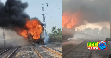 Two coaches of Trivandrum-Delhi Rajdhani Express caught fire