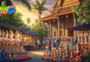 Who was Ravana's daughter, who is considered the goddess of good fortune?