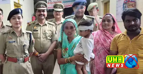 बरेली में बच्चे को बेचने जा रहे किडनैपर्स का एनकाउंटर