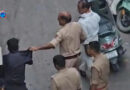 Caught by collar, slap after slap...the dominance of the inspector in Vrindavan.