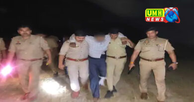 बुलंदशहर : पुलिस-स्वाट टीम से मुठभेड़ में बदमाश गिरफ्तार, पैर में लगी गोली