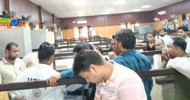 People are wandering for arbitrary birth and death certificates of Khurja Municipality EO.
