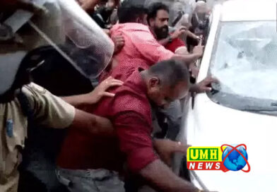 Vijayan supporters attacked ED team, pelted sticks and stones