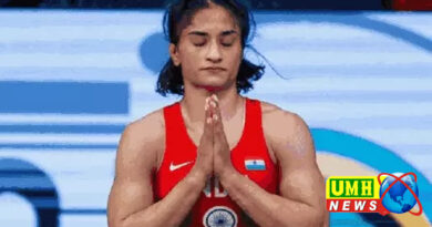 रेसलर विनेश पर WFI ने बैन लगाया:डोपिंग नियमों का उल्लंघन का आरोप