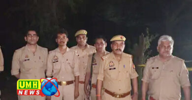 खुर्जा : पुलिस मुठभेड़ में फरार बदमाश से मुठभेड़, गिरफ्तार