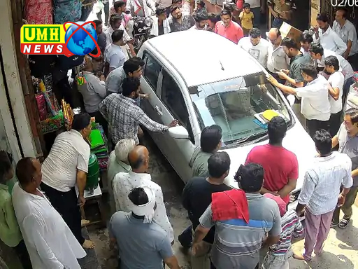 बुलंदशहर : सिपाही ने स्क्रैप व्यापारी पर तानी पिस्टल