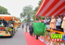 CM Yogi gifts 45 buses to Jewar Airport.
